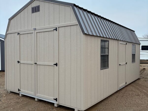 12'x20' Economy High Barn Wood Shed
