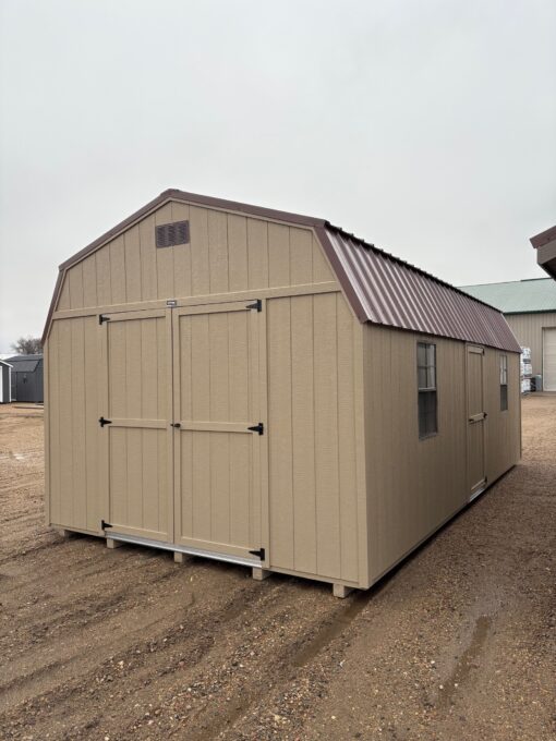 12'x24' Economy High Barn Wood Shed