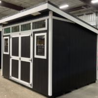 10'x12' Studio Wood Panel Shed