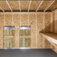 10'x12' Studio Wood Panel Shed