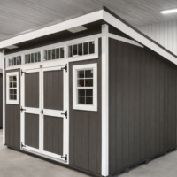 10'x12' Studio Wood Panel Shed