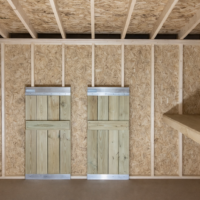 10'x12' Studio Wood Panel Shed