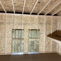 10'x12' Studio Wood Panel Shed