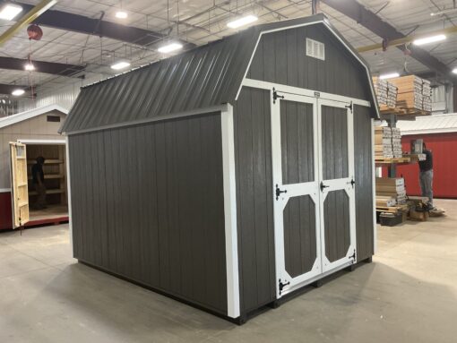 10'x12' High Barn Wood Panel Shed