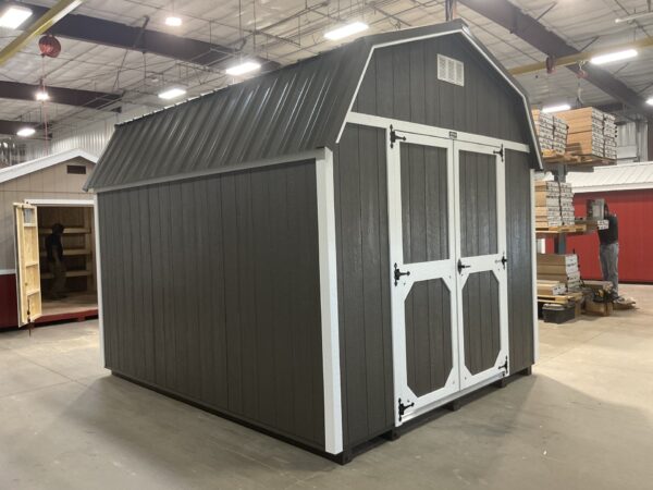 10'x12' High Barn Wood Panel Shed