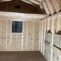 10'x12' High Barn Wood Panel Shed