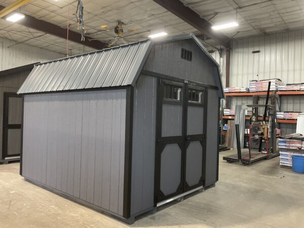 10'x12' High Barn Wood Panel Shed