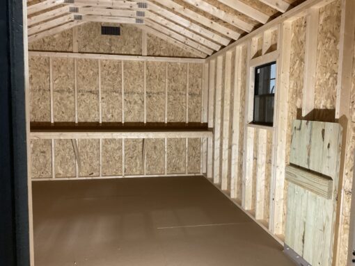 12'x16' Ranch Gable Wood Panel Shed