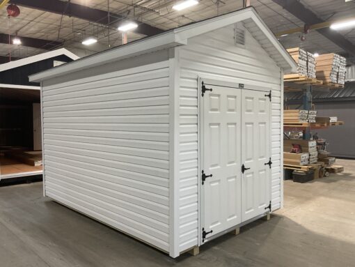 8x12 Ranch Gable Vinyl Shed