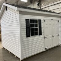 10x12 Ranch Gable Vinyl Shed