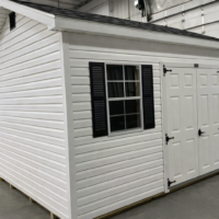10x12 Ranch Gable Vinyl Shed