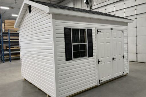 10x12 Ranch Gable Vinyl Shed