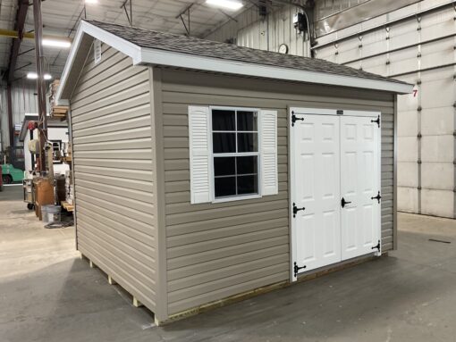 10x12 Ranch Gable Vinyl Shed