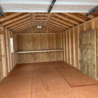 12'x24' Economy Ranch Wood Panel Garage