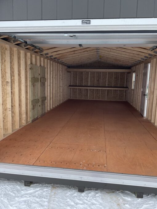 14'x32' Ranch Gable Wood Panel Garage