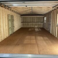 14'x32' Ranch Gable Wood Panel Garage