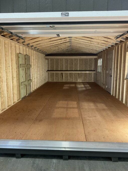 14'x32' Ranch Gable Wood Panel Garage