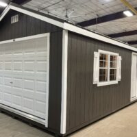 14'x32' Ranch Gable Wood Panel Garage
