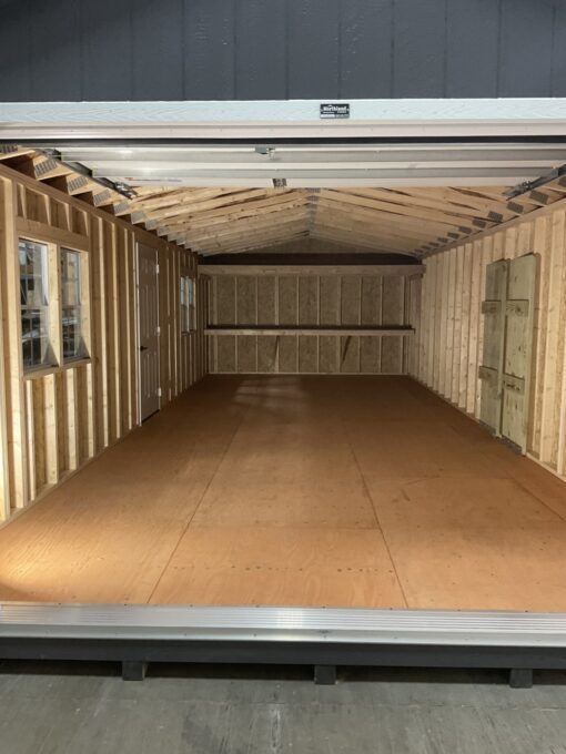 14'x32' Ranch Gable Wood Panel Garage