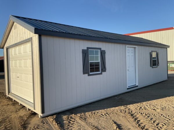 14'x32' Ranch Gable Wood Panel Garage