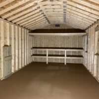 12'x24' Ranch Gable Wood Panel Shed