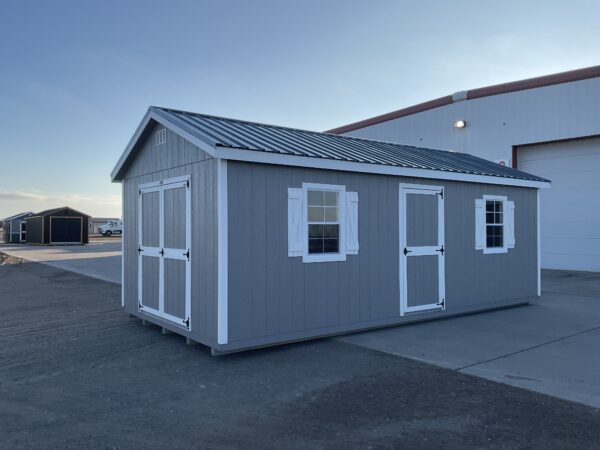 12'x24' Ranch Gable Wood Panel Shed