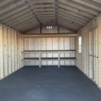 12'x24' Ranch Gable Wood Panel Shed