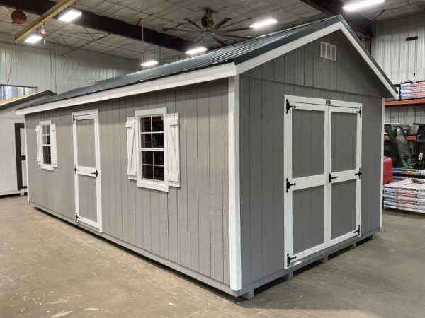 12'x24' Ranch Gable Wood Panel Shed