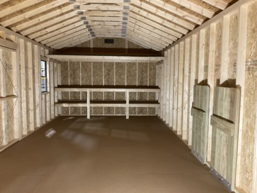 12'x24' Ranch Gable Wood Panel Shed