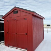 8'x10' Economy Ranch Gable Wood Shed
