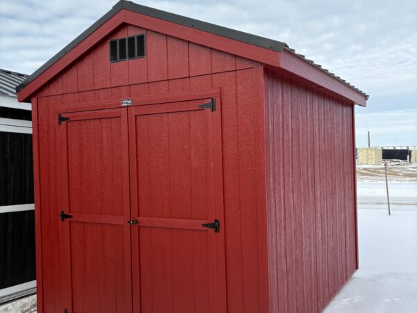 8'x10' Economy Ranch Gable Wood Shed