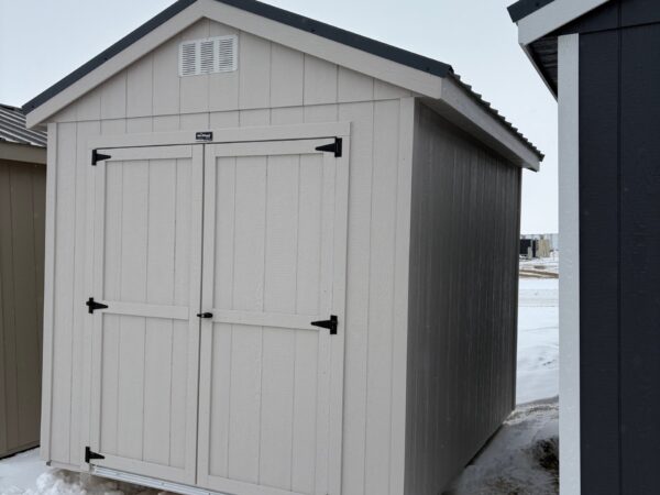 8'x10' Economy Ranch Gable Wood Shed