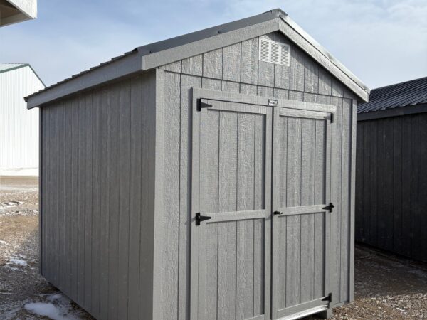 8'x10' Economy Ranch Gable Wood Shed