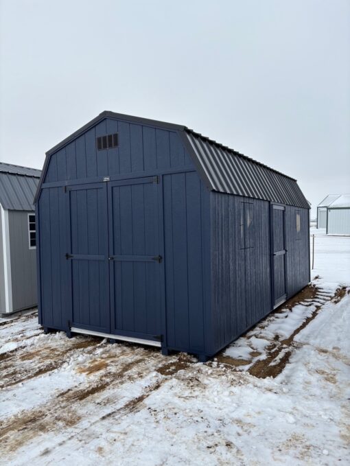 10'x20' Economy High Barn Wood Shed