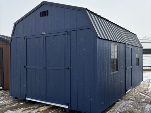 12'x20' Economy High Barn Wood Shed