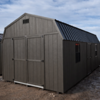 12'x24' Economy High Barn Wood Shed