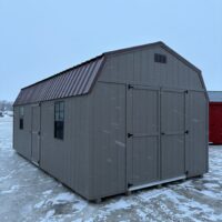 12'x24' Economy High Barn Wood Shed