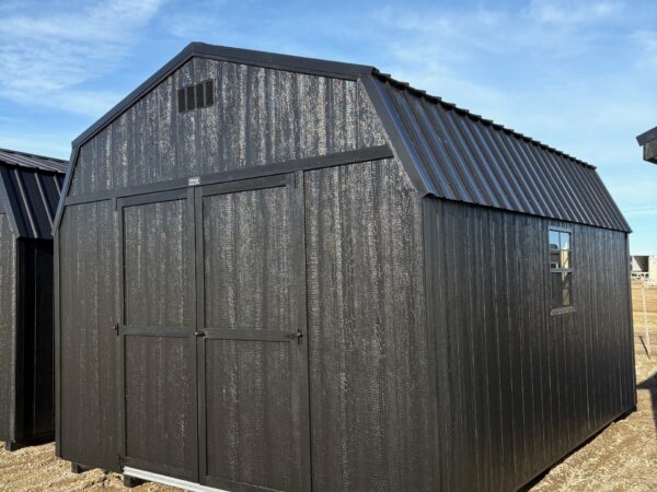 12'x16' Economy High Barn Wood Shed