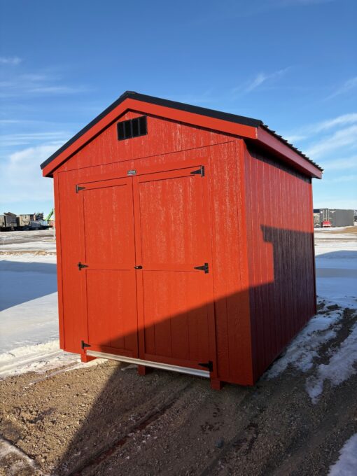 8'x10' Economy Ranch Gable Wood Shed