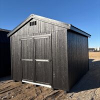 10'x12' Economy Ranch Gable Wood Shed