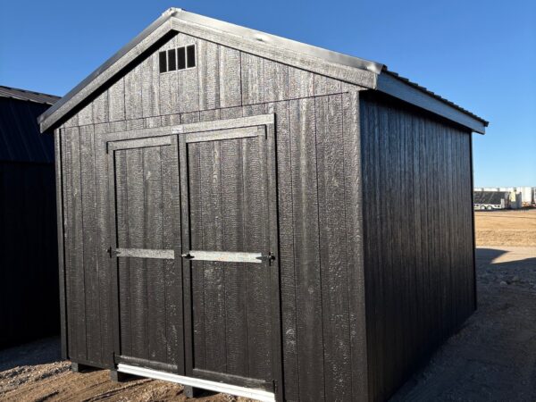 10'x12' Economy Ranch Gable Wood Shed