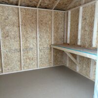 10'x12' Economy Ranch Gable Wood Shed