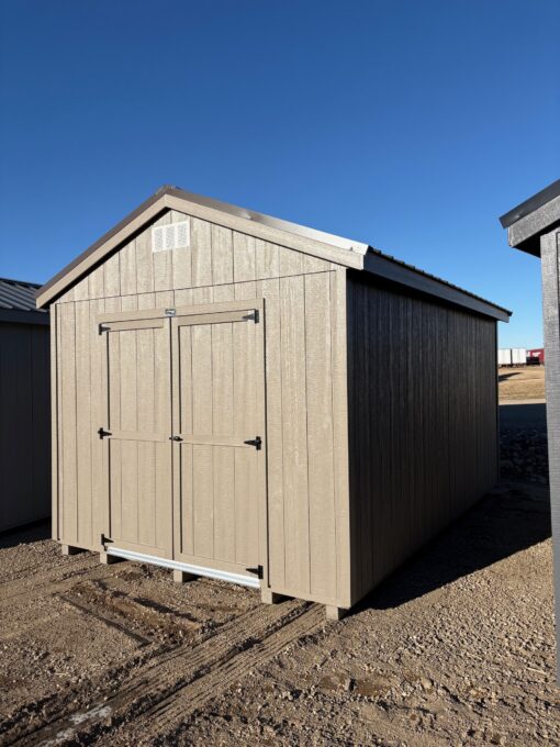10'x16' Economy Ranch Gable Wood Shed