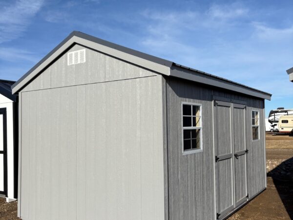 10'x16' Economy Ranch Gable Wood Shed