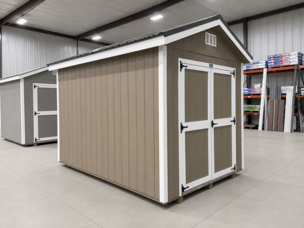 8'x12' Ranch Gable Wood Panel Shed