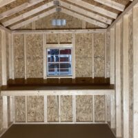 8'x12' Ranch Gable Wood Panel Shed