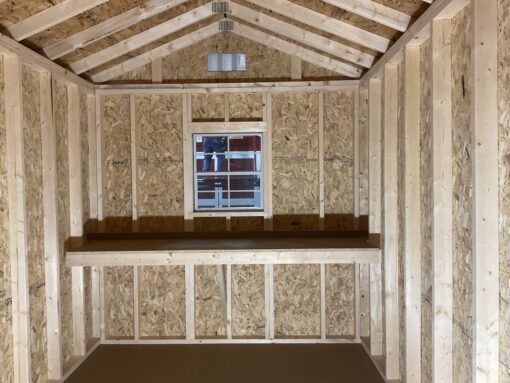 8'x12' Ranch Gable Wood Panel Shed