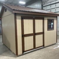 10'x12' Ranch Gable Wood Panel Shed