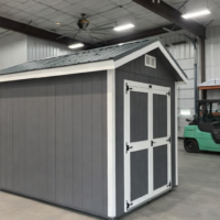 8'x10' Ranch Gable Wood Panel Shed
