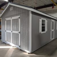71198 12'x24' Ranch Gable Wood Panel Shed